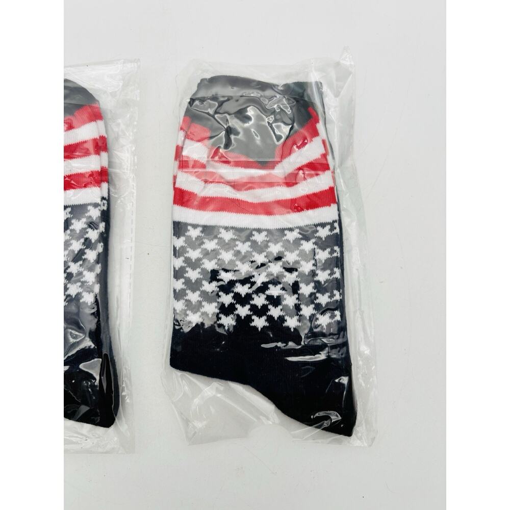 2 - UNISEX "TRUMP 2020" SOCKS ONE SIZE REPUBLICAN/PRESIDENT RED, WHITE AND BLUE - Picture 6 of 8